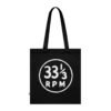 33 1/3 RPM Tote Bag