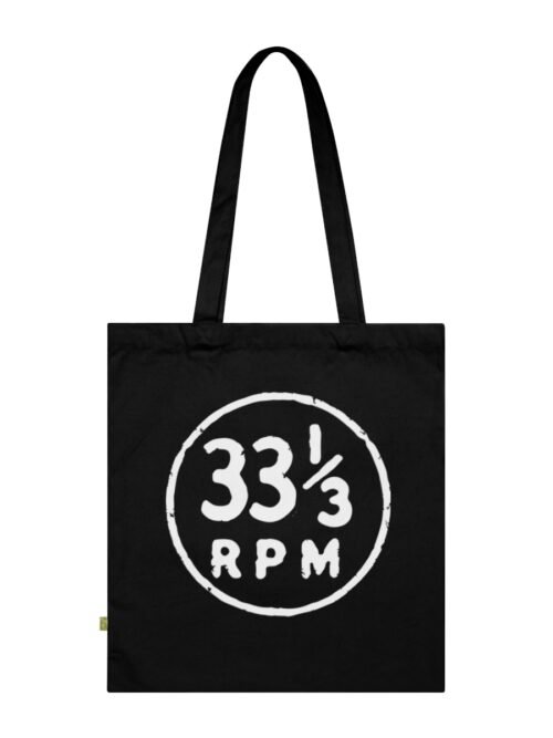 33 1/3 RPM Tote Bag